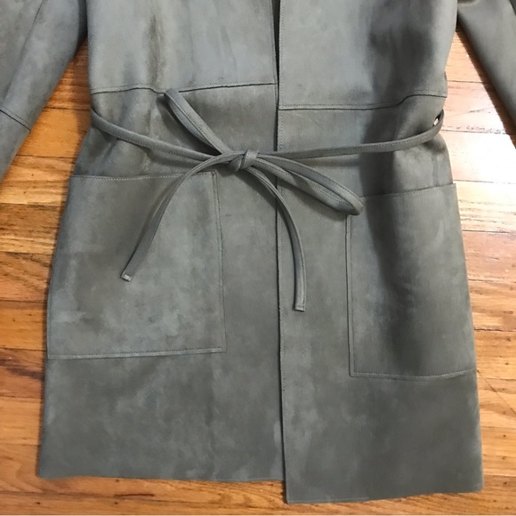 NWT H&M Olive Green Coat - Picture 2 of 9